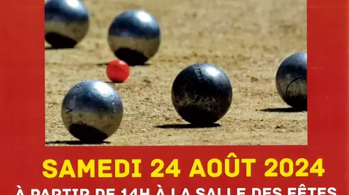 CONCOURS DE PETANQUE en doublettes